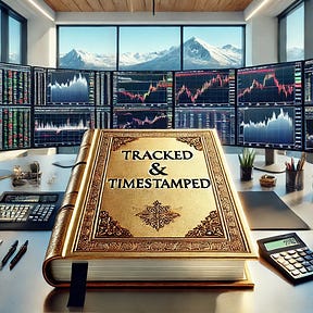 Tracked & Timestamped - Verified Investing & Trading